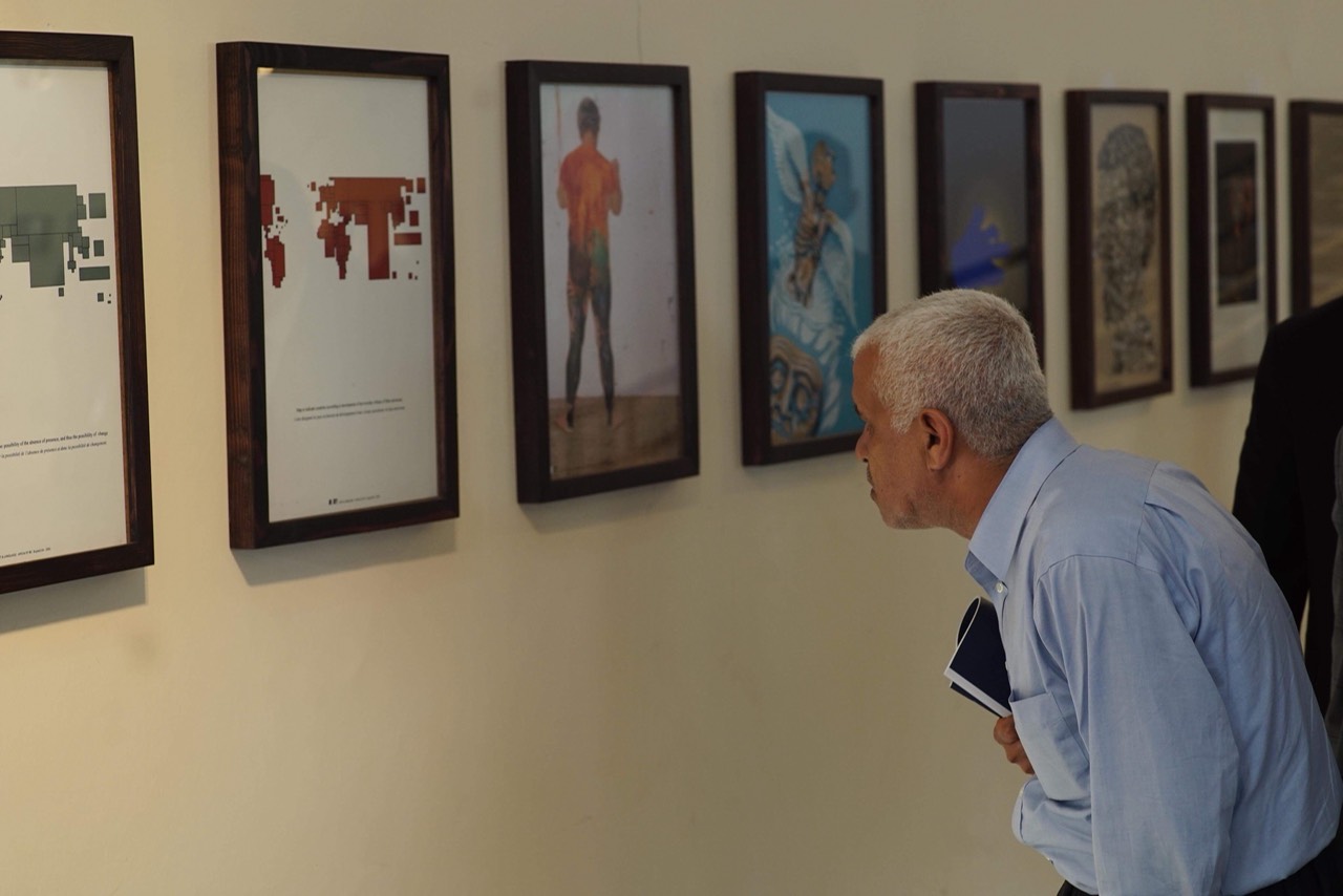 مدينة السليمانية تحتضن اول معرض للفن المعاصر – تصوير: ابراهيم فتاح